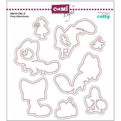 Impronte d'Autore Cutting Dies - Foxy Adventures